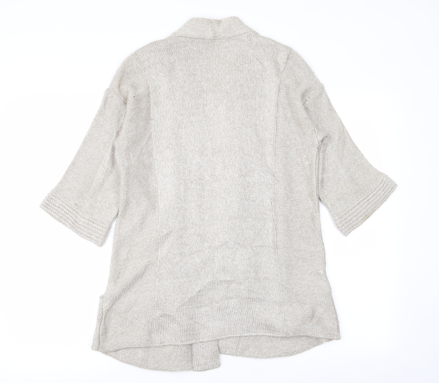 Per Una Womens Grey   Cardigan Jumper Size S