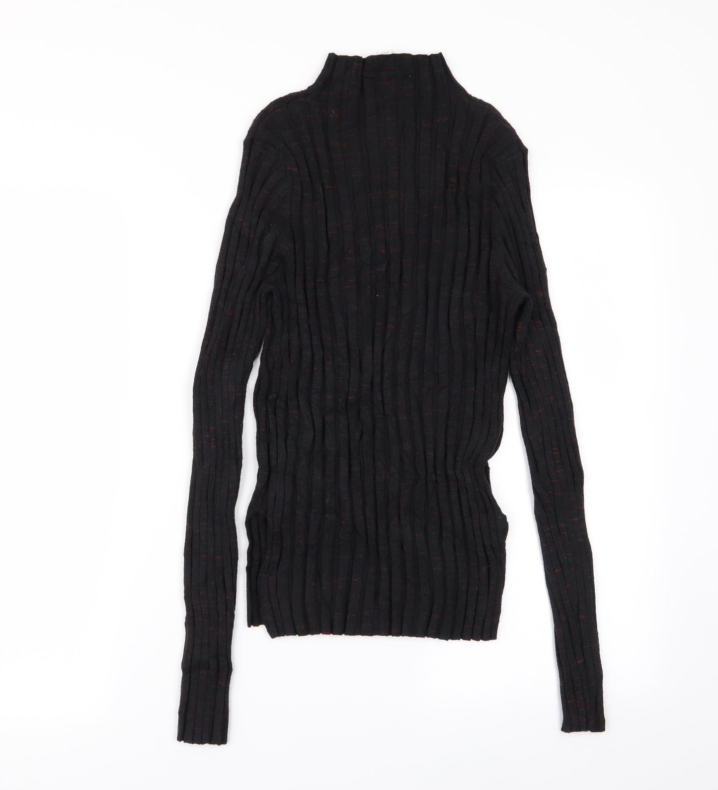 Topshop Womens Black   Basic T-Shirt Size L