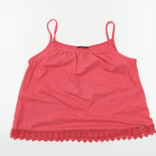 George  Girls Pink   Basic T-Shirt Size 11-12 Years