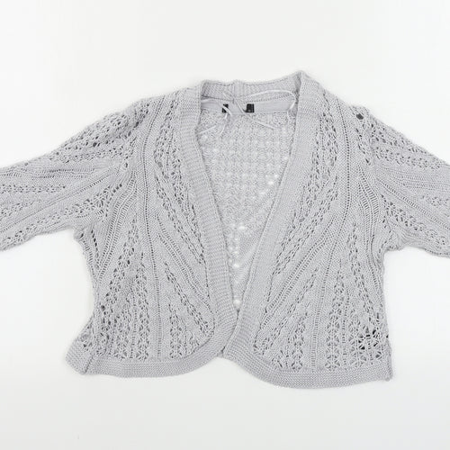 Preworn  Womens Grey   Cardigan Jumper Size 10