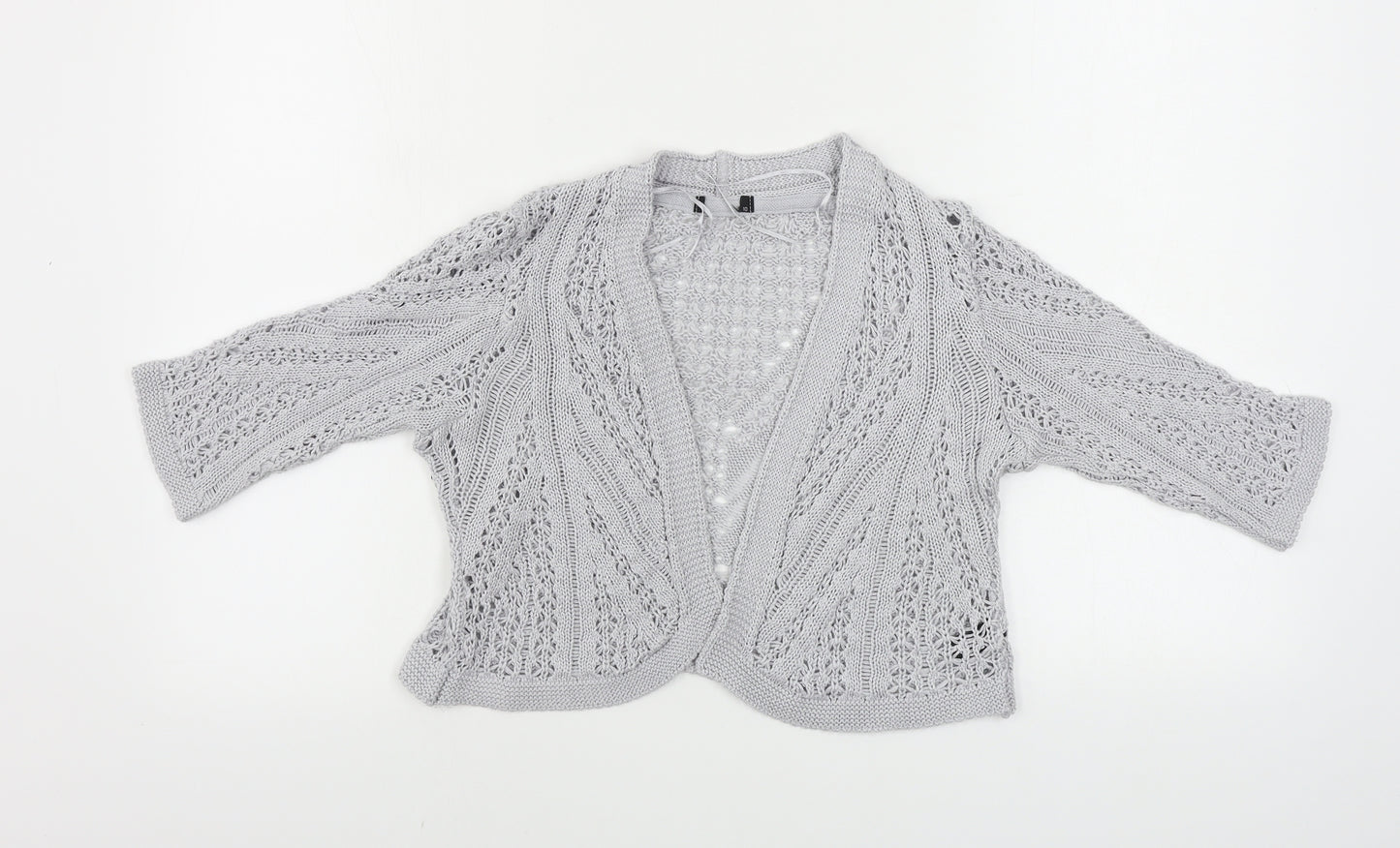 Preworn  Womens Grey   Cardigan Jumper Size 10