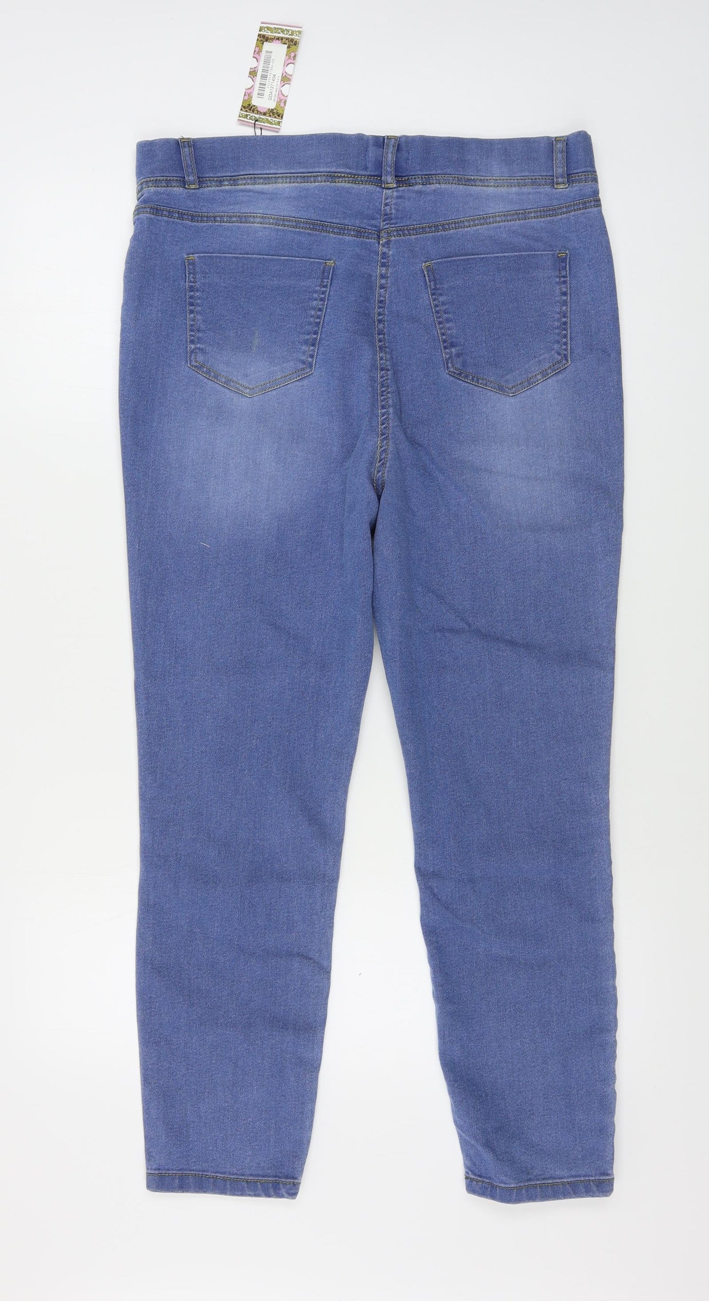 Boohoo  Womens Blue   Jegging Jeans Size 14 L25 in