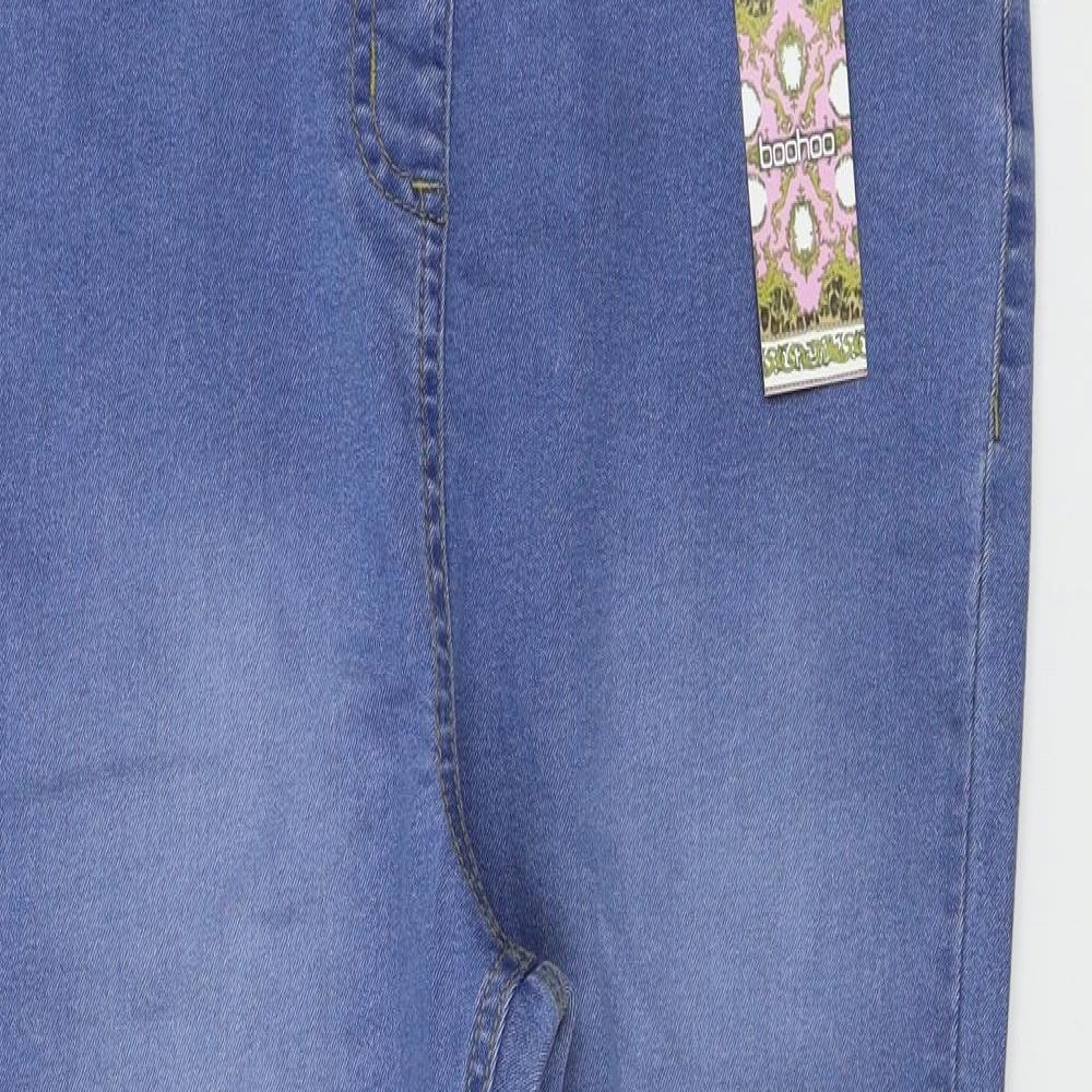 Boohoo  Womens Blue   Jegging Jeans Size 14 L25 in