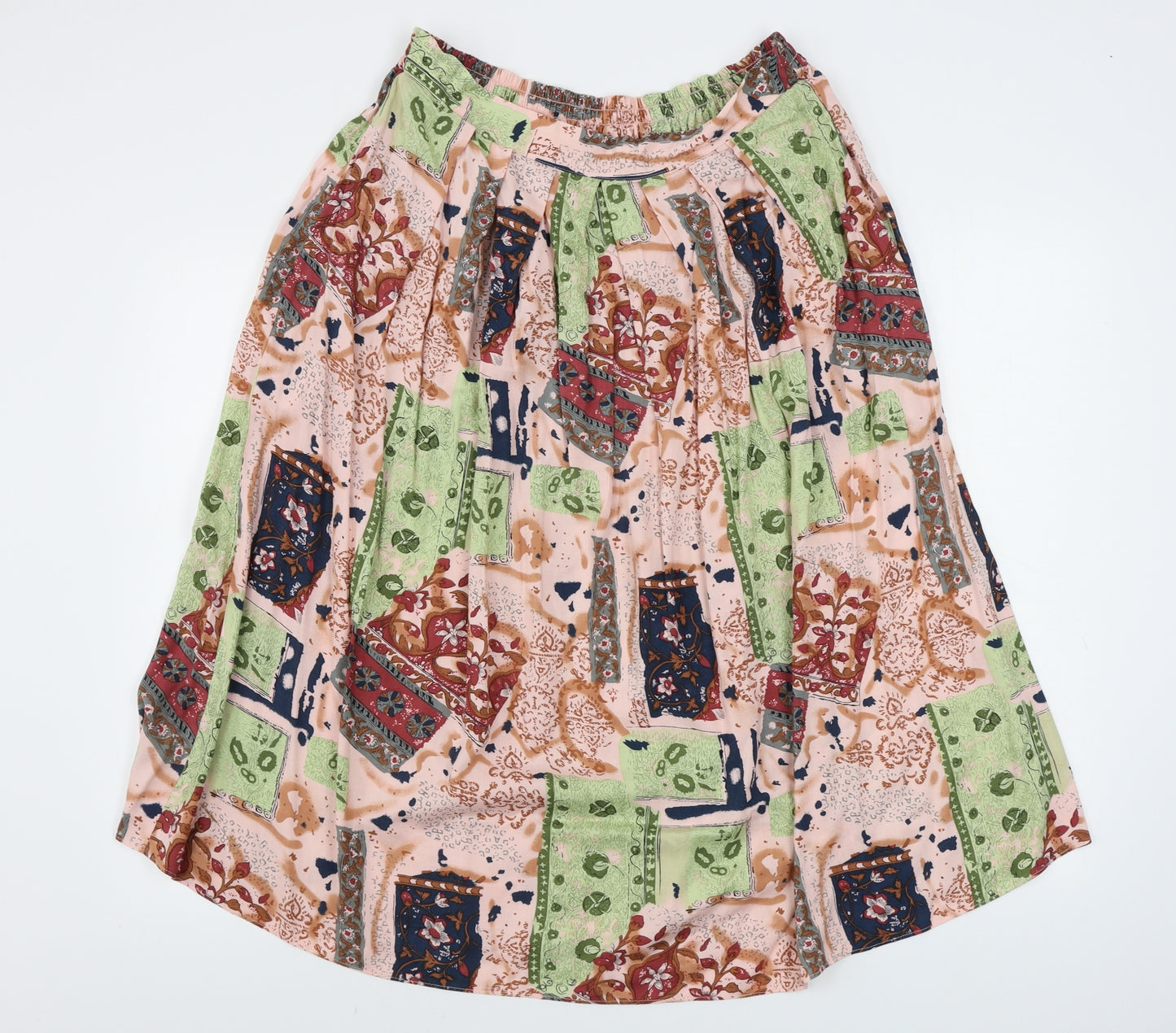 compliments  Womens Pink Geometric  A-Line Skirt Size 16