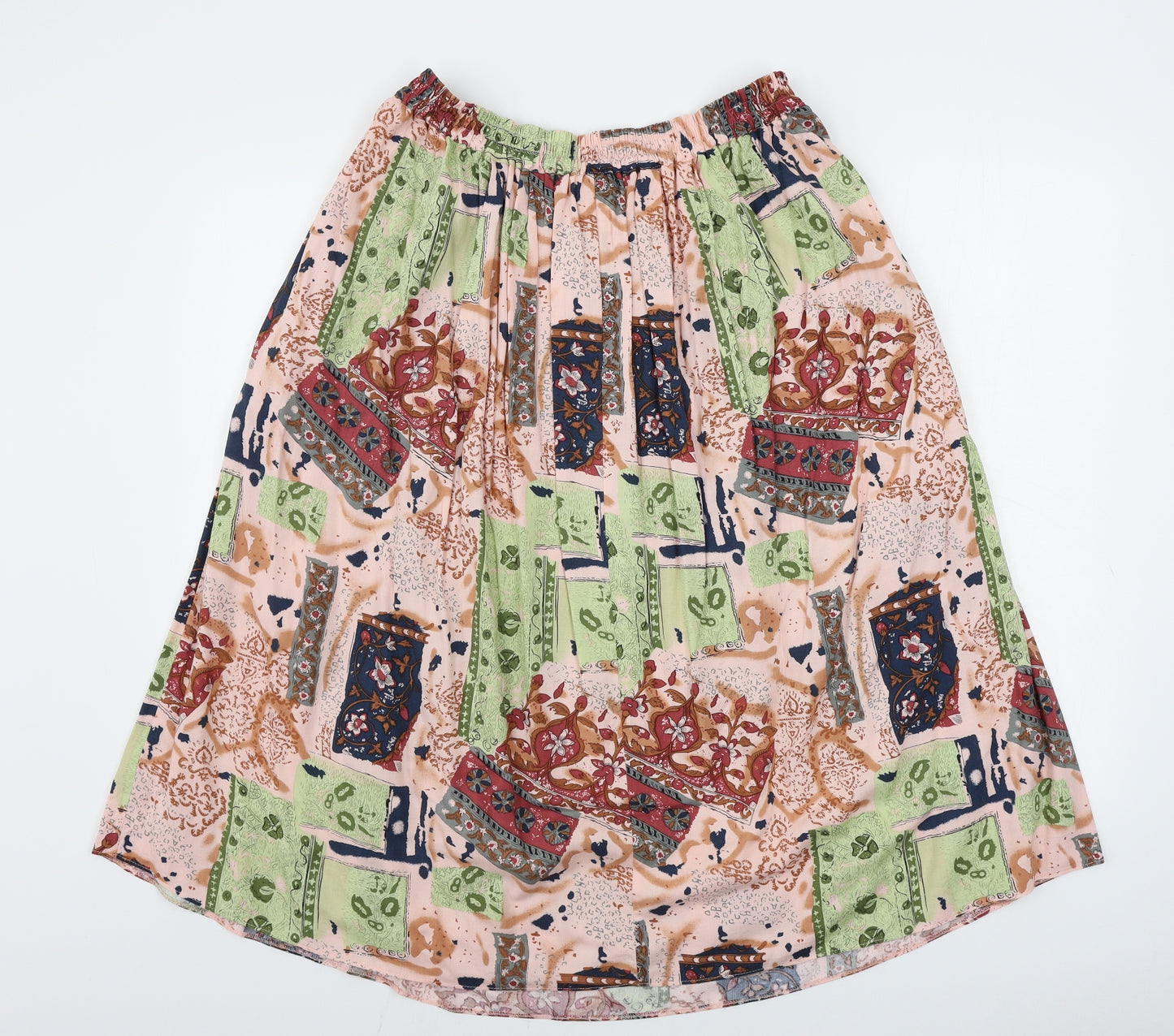 compliments  Womens Pink Geometric  A-Line Skirt Size 16