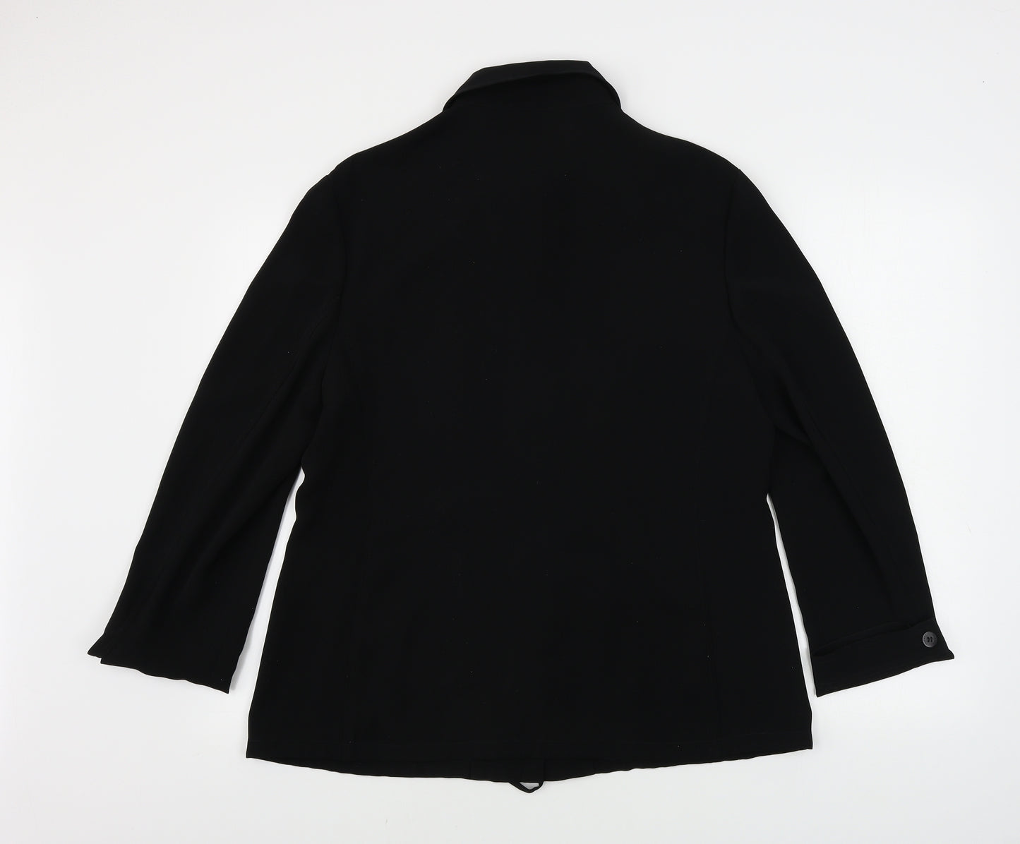 planet  Womens Black   Jacket Coat Size 14