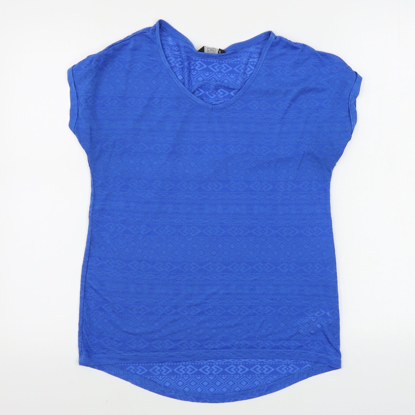 F&F  Womens Blue   Basic T-Shirt Size 10