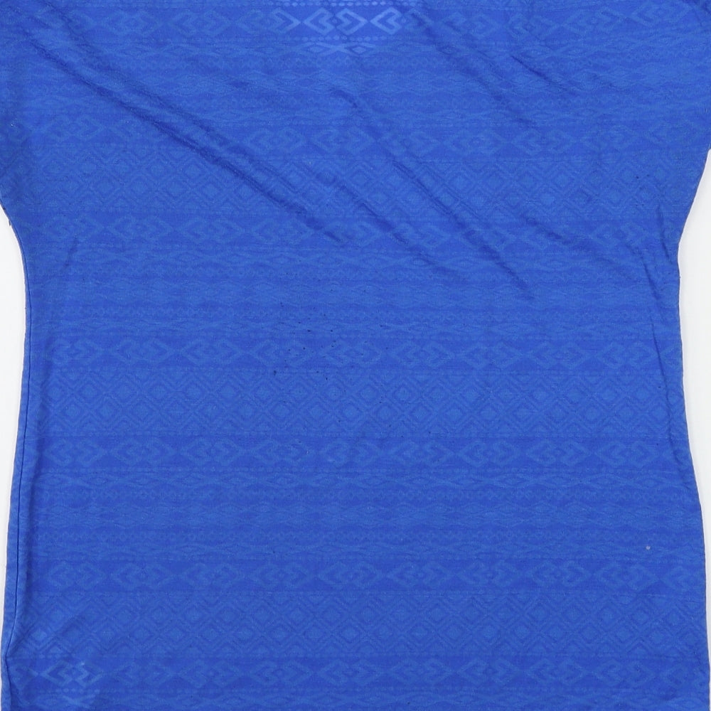 F&F  Womens Blue   Basic T-Shirt Size 10