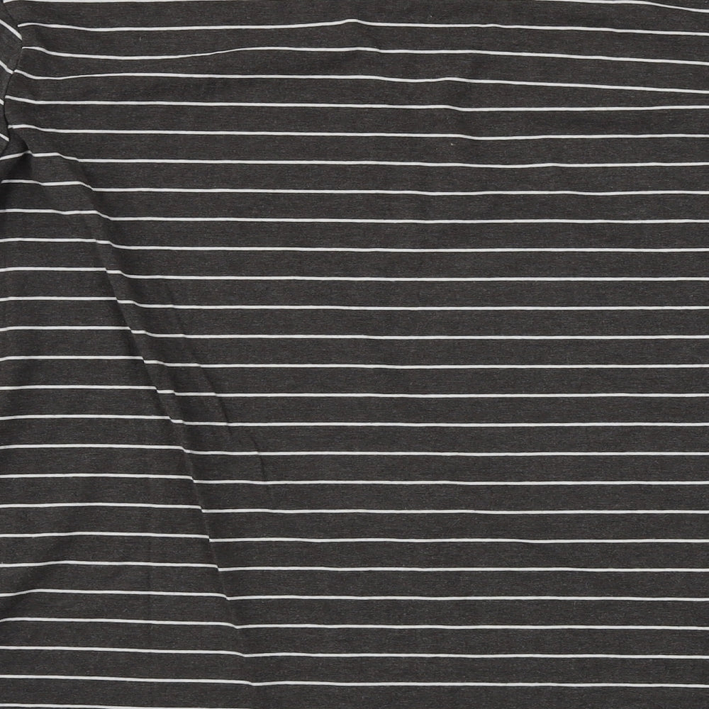 Primark  Womens Brown Striped   T-Shirt Size 2XL