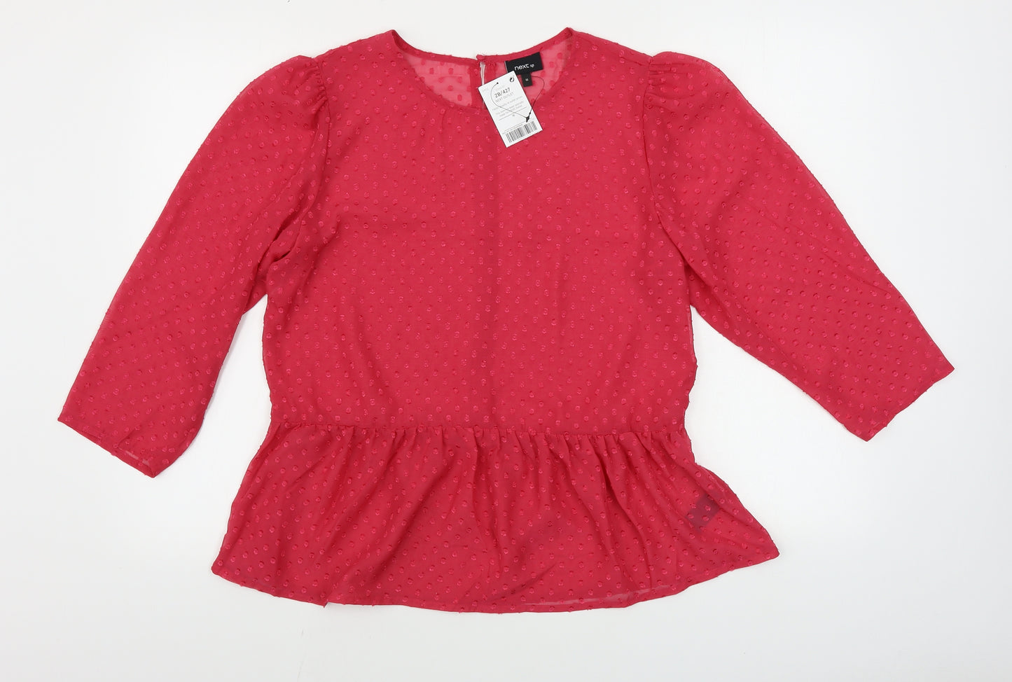 NEXT  Womens Pink   Basic Button-Up Size 16
