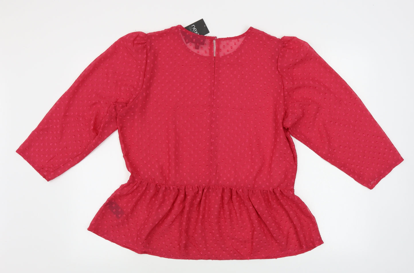 NEXT  Womens Pink   Basic Button-Up Size 16