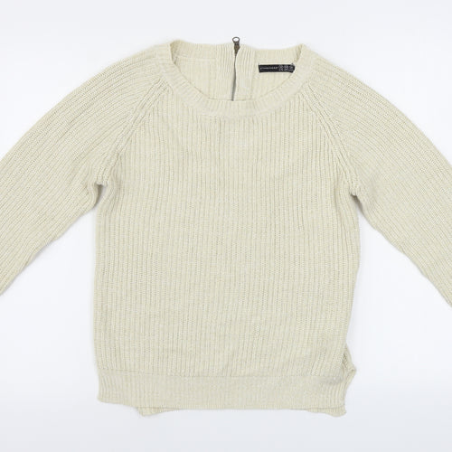 Atmosphere  Womens Beige   Pullover Jumper Size 12
