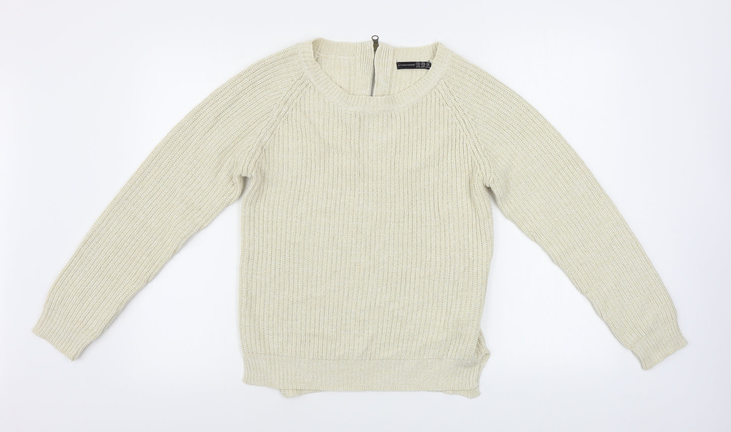 Atmosphere  Womens Beige   Pullover Jumper Size 12