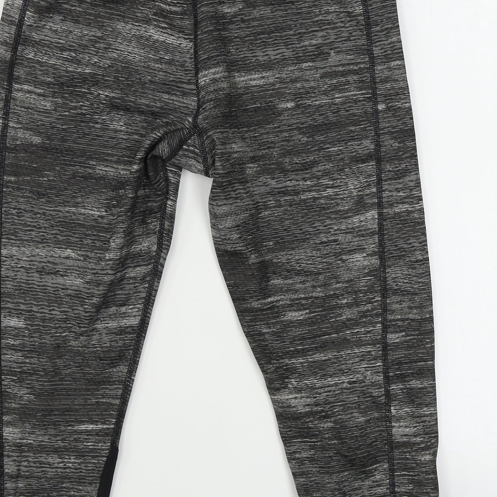 adidas  Womens Grey   Cropped Leggings Size 12