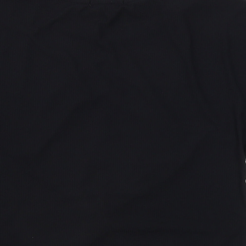 Primark  Womens Black   Cropped T-Shirt Size M