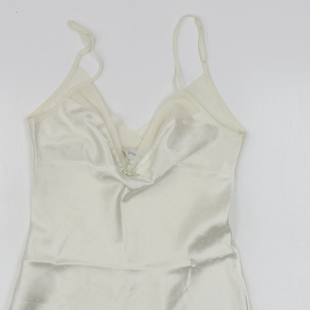 Presence  Womens Ivory   Top Pyjama Top Size 10