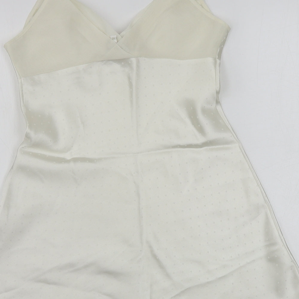 Presence  Womens Ivory   Top Pyjama Top Size 10