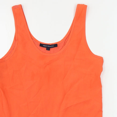 French Connection  Womens Red   Basic Tank Size L