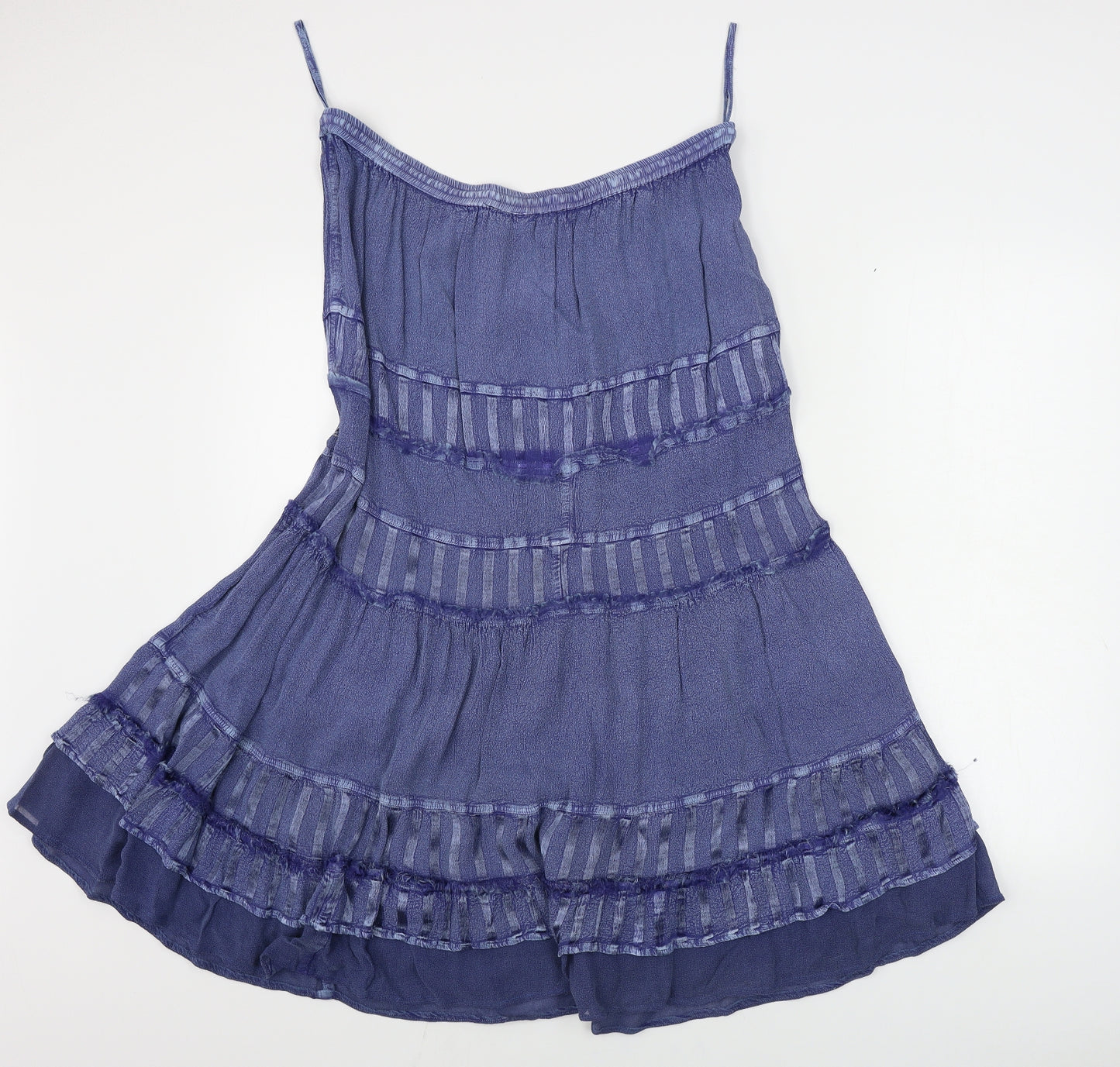 reflect ethnic  Womens Blue   A-Line Skirt Size 30 in