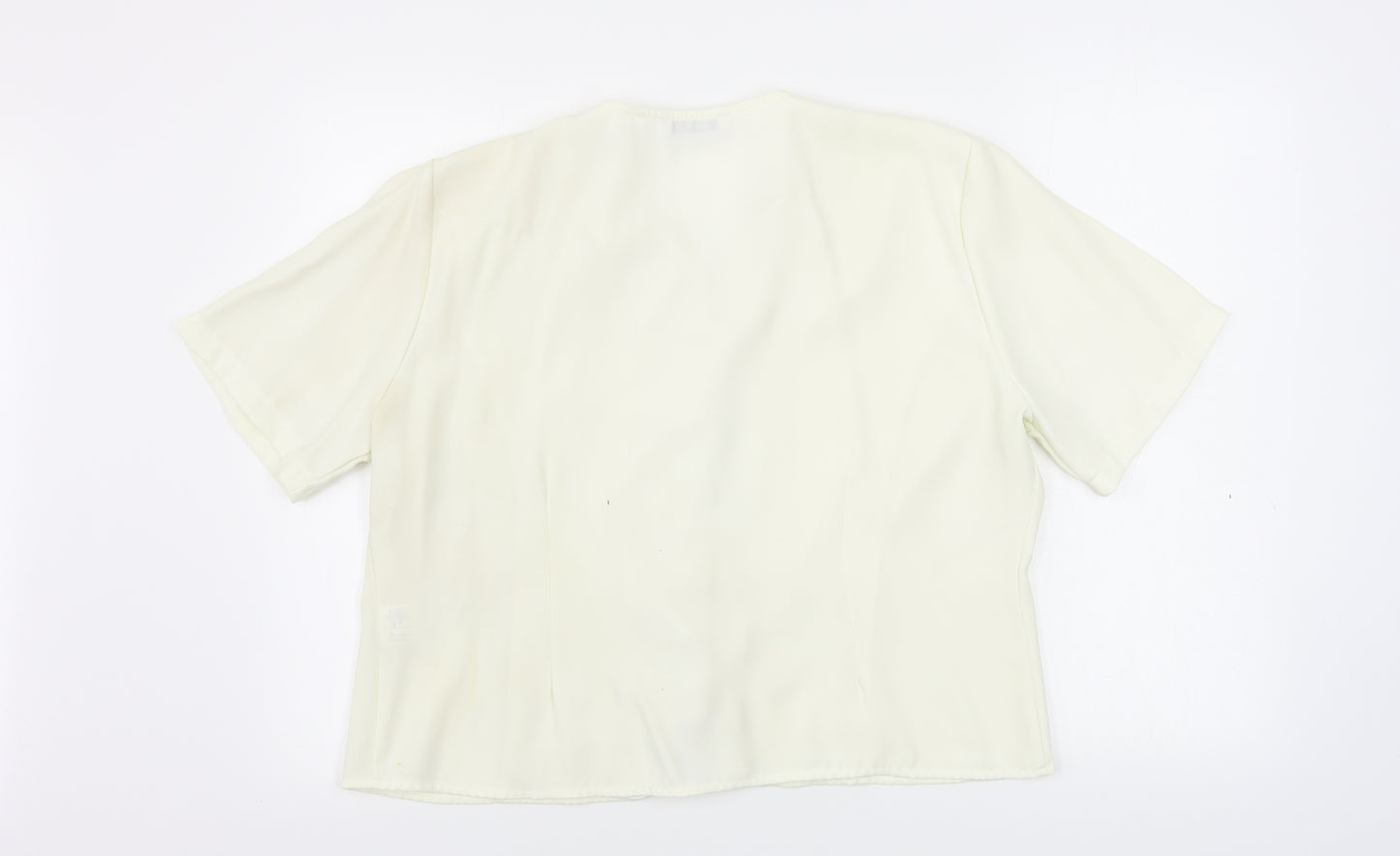 Berkertex  Womens Beige   Basic Button-Up Size 16