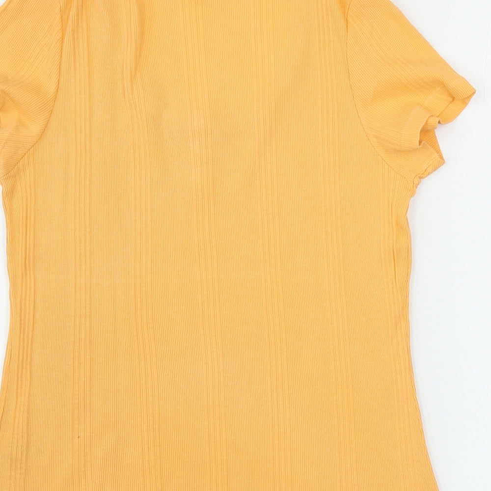 George  Womens Orange   Basic T-Shirt Size 20