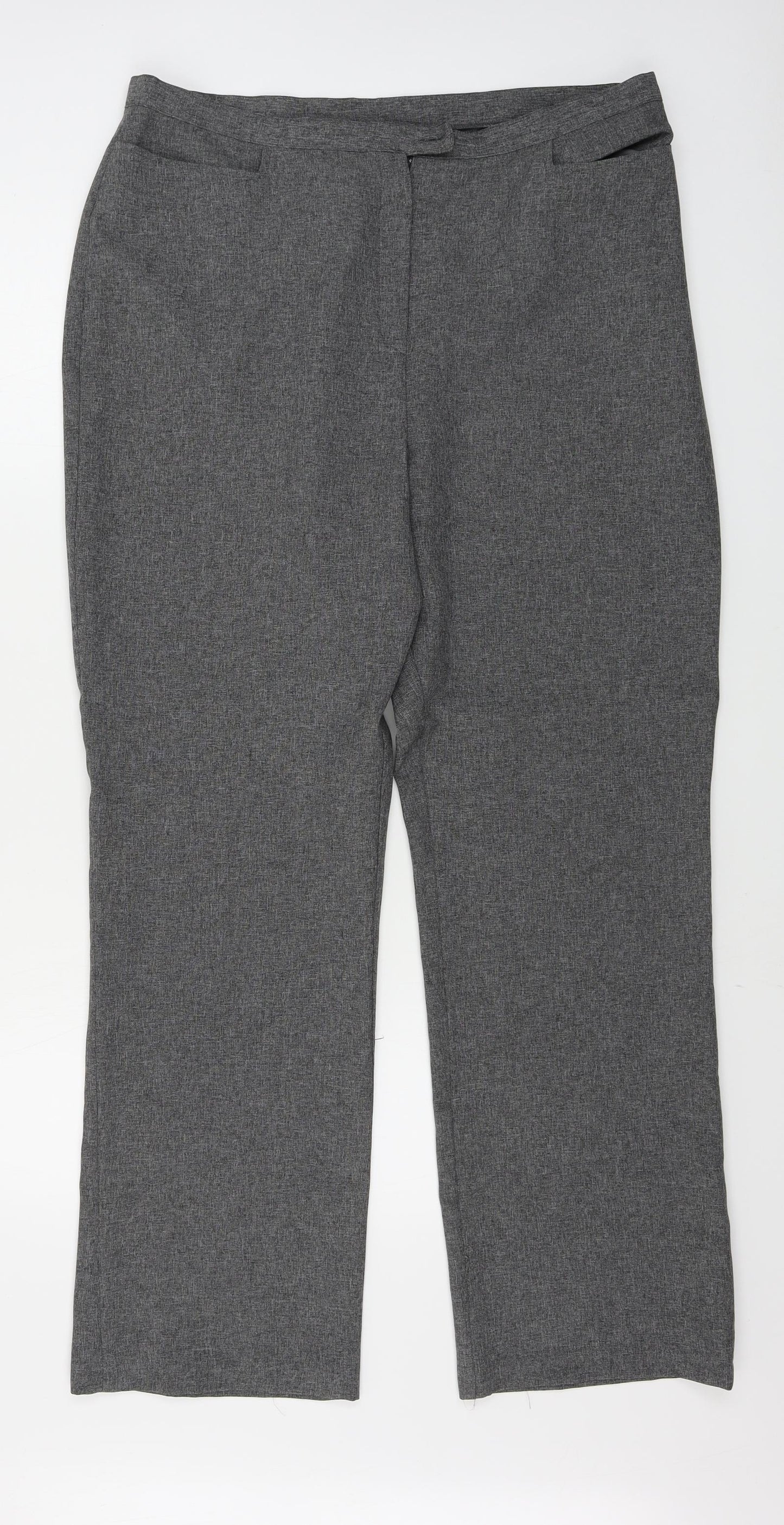 Preworn  Womens Grey   Trousers  Size 20 L29 in