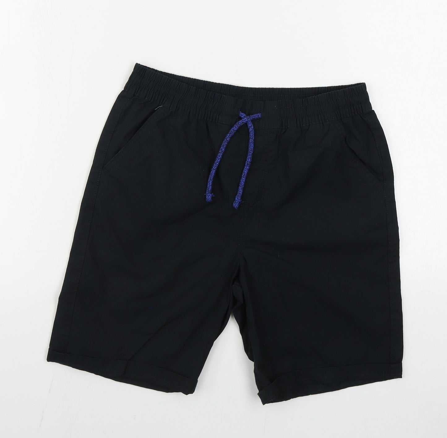 F&F  Boys Black   Bermuda Shorts Size 11-12 Years