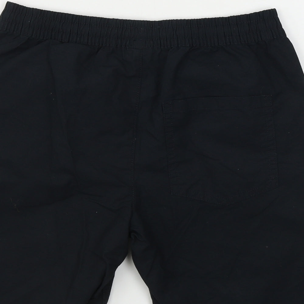 F&F  Boys Black   Bermuda Shorts Size 11-12 Years