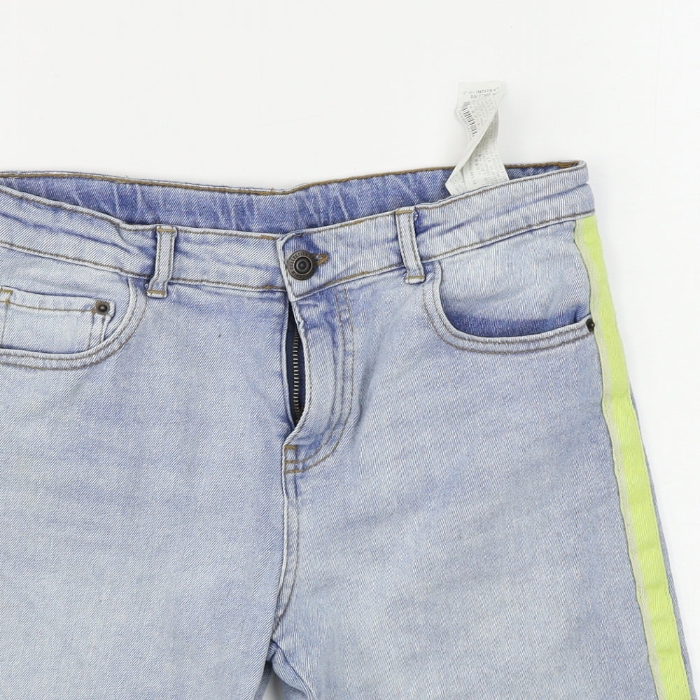 Zara  Boys Blue   Chino Shorts Size 12-13 Years