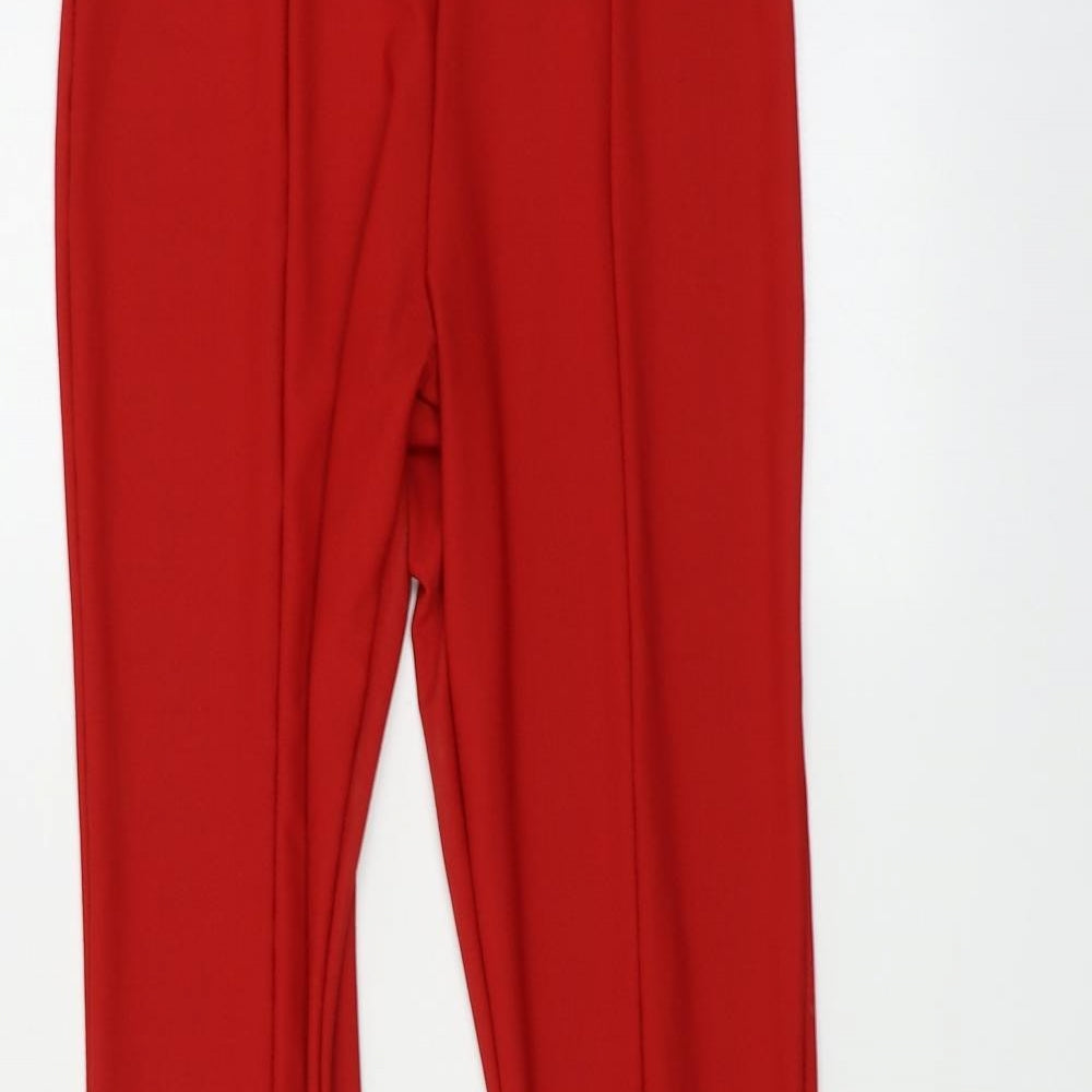 River Island Womens Red   Trousers  Size 8 L29 in