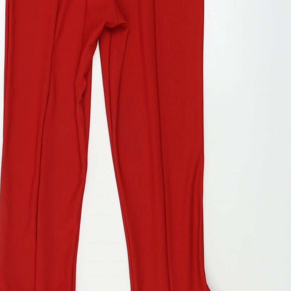 River Island Womens Red   Trousers  Size 8 L29 in