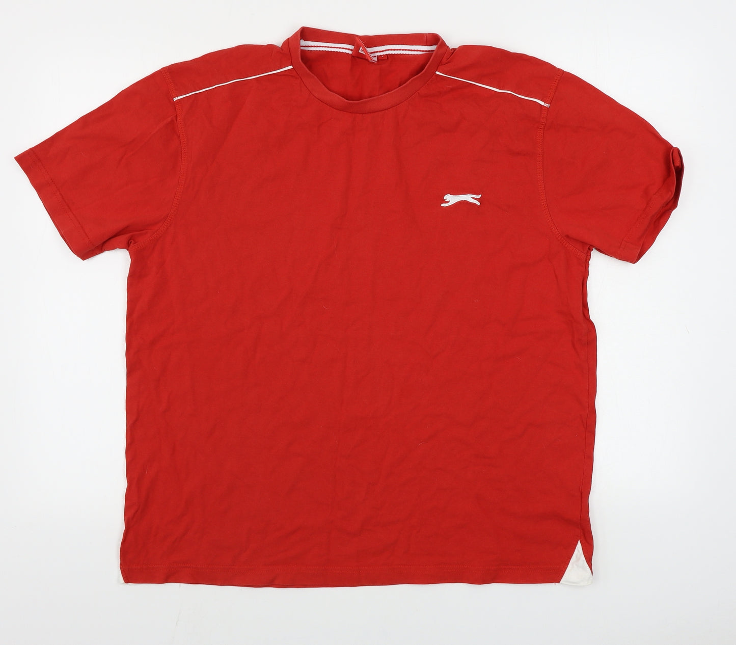 Slazenger  Mens Red    T-Shirt Size L