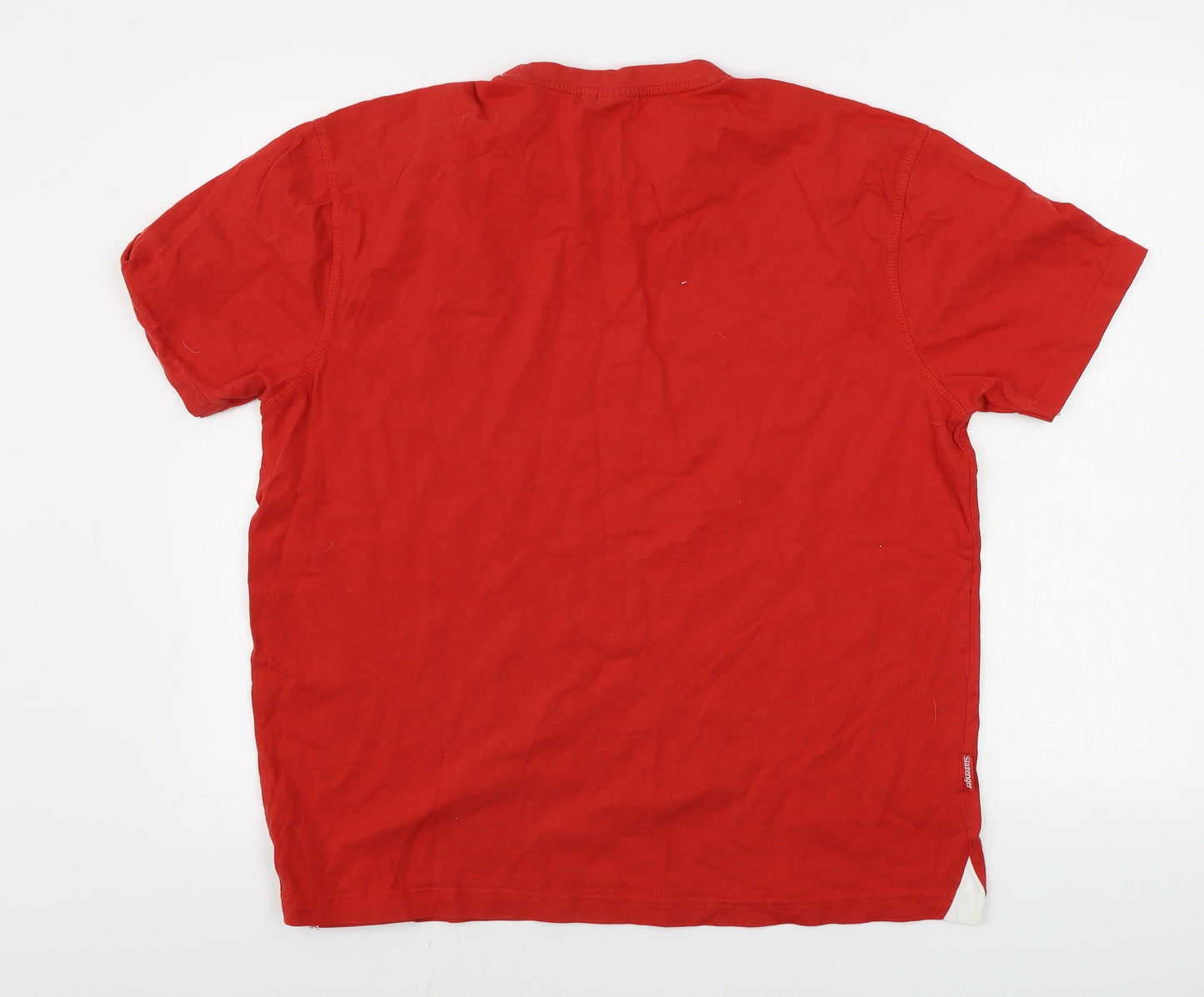 Slazenger  Mens Red    T-Shirt Size L
