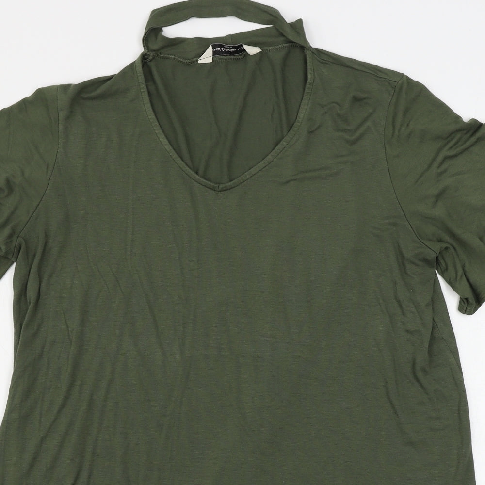F&F  Womens Green   Basic Blouse Size 14