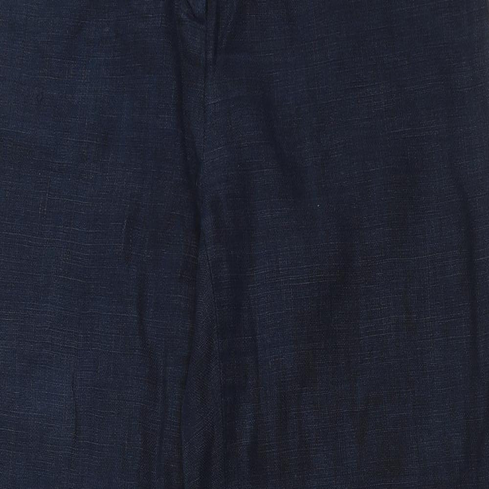 Hobbs Womens Blue   Trousers  Size 14 L28 in