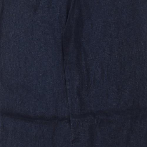 Hobbs Womens Blue   Trousers  Size 14 L28 in