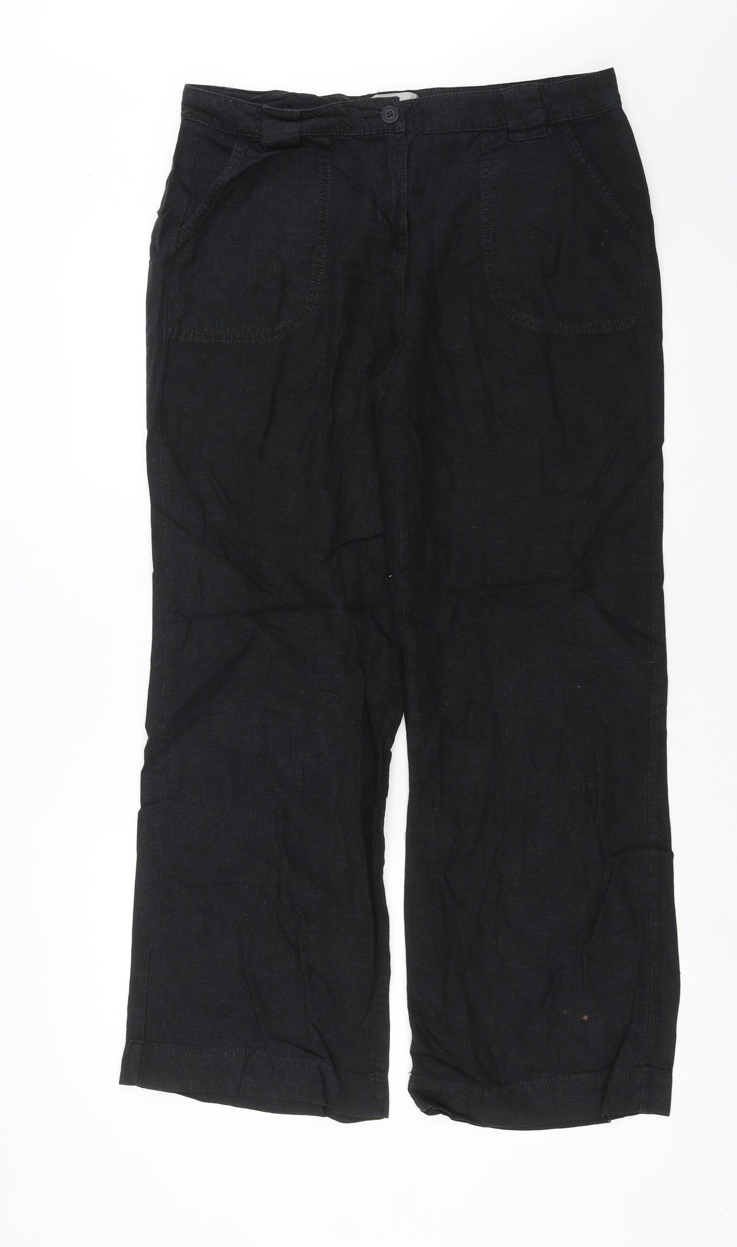 Marks and Spencer Womens Black   Trousers  Size 34 in L30 in