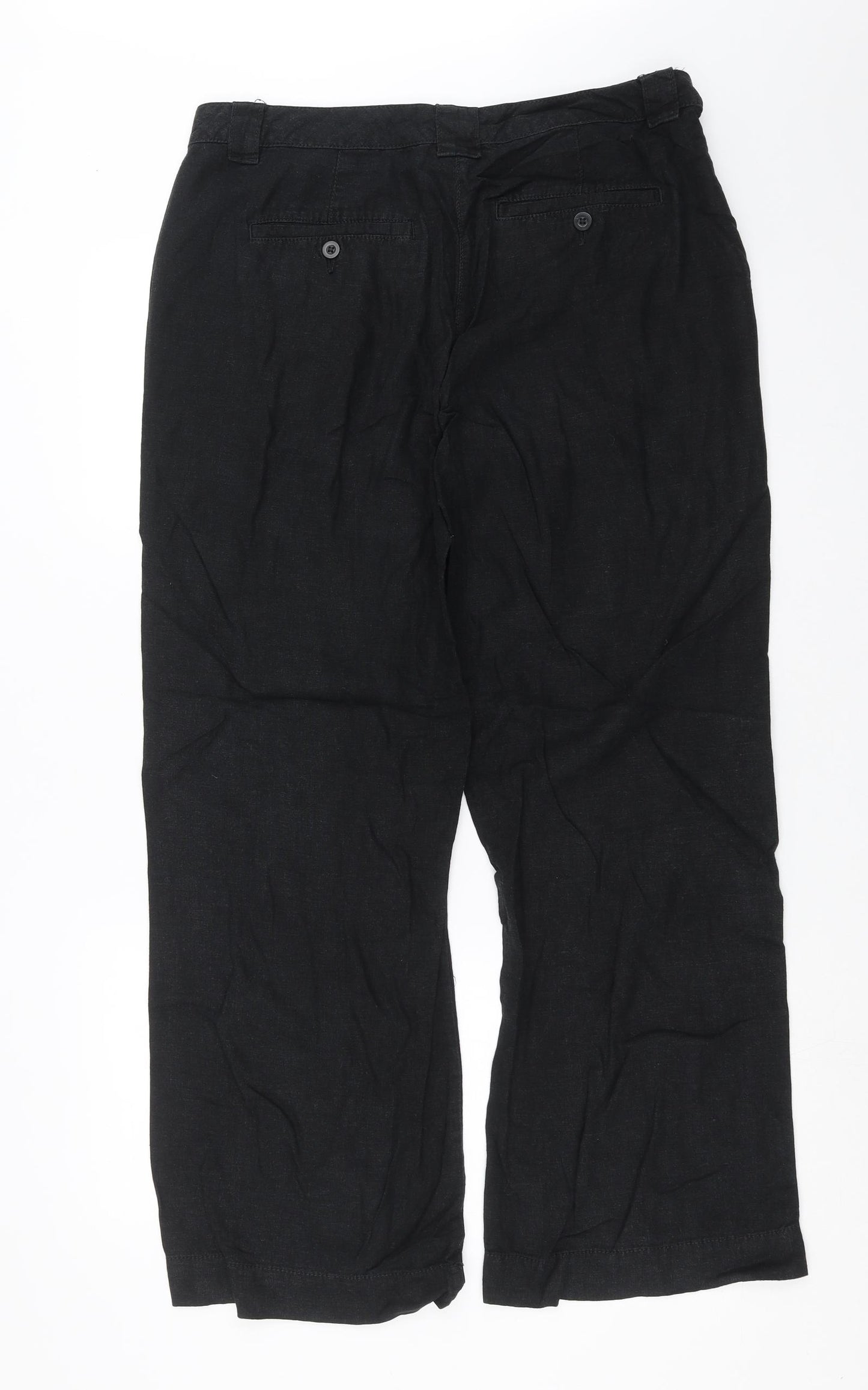 Marks and Spencer Womens Black   Trousers  Size 34 in L30 in