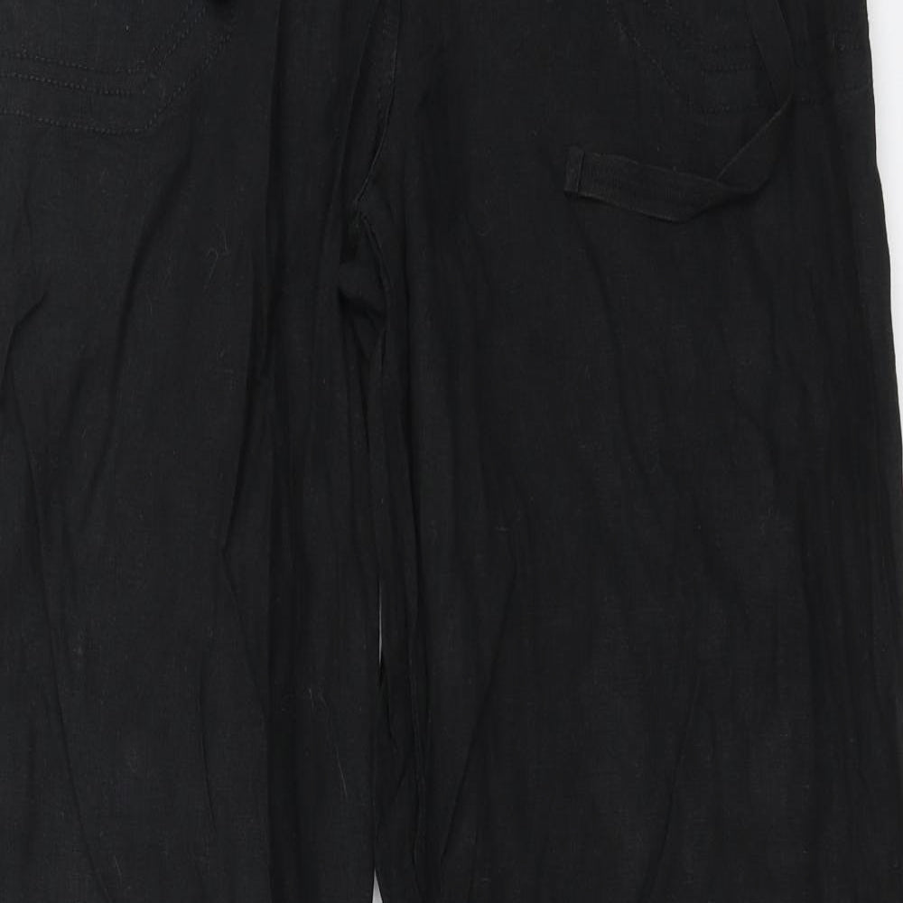 NEXT Womens Black   Trousers  Size 16 L33 in - Long leg