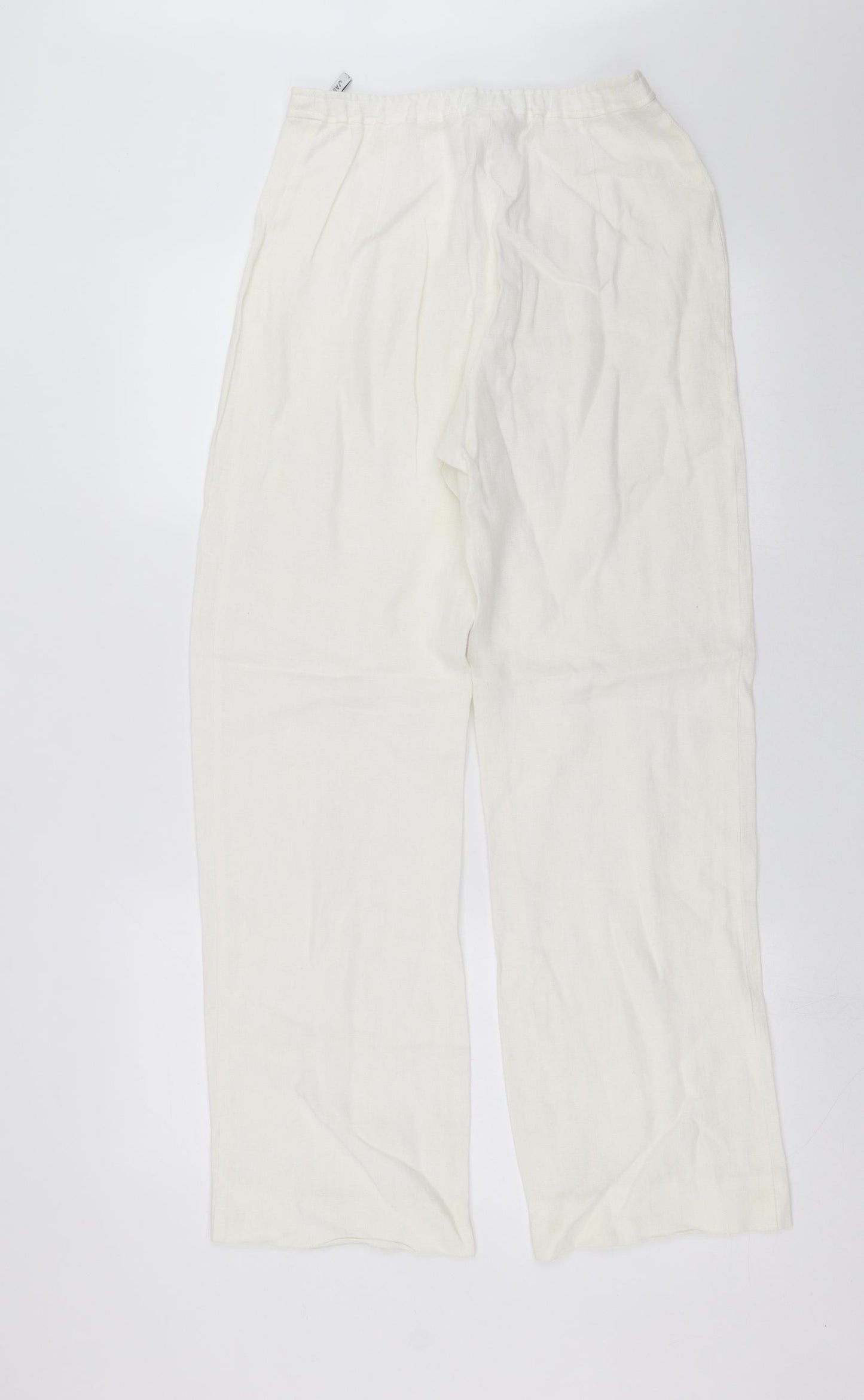 Jaeger Womens White   Trousers  Size S L29 in