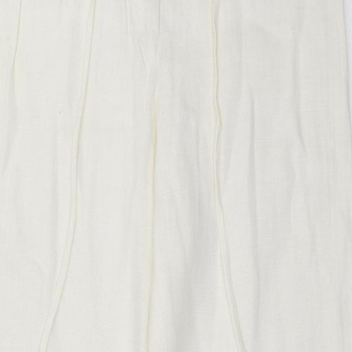 Jaeger Womens White   Trousers  Size S L29 in