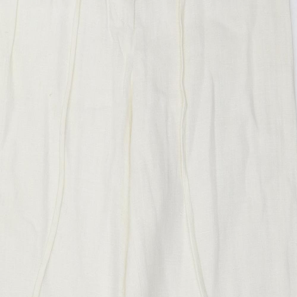 Jaeger Womens White   Trousers  Size S L29 in