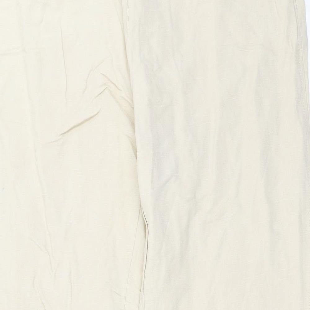 Flo & Jo Womens Beige   Trousers  Size XL L30 in