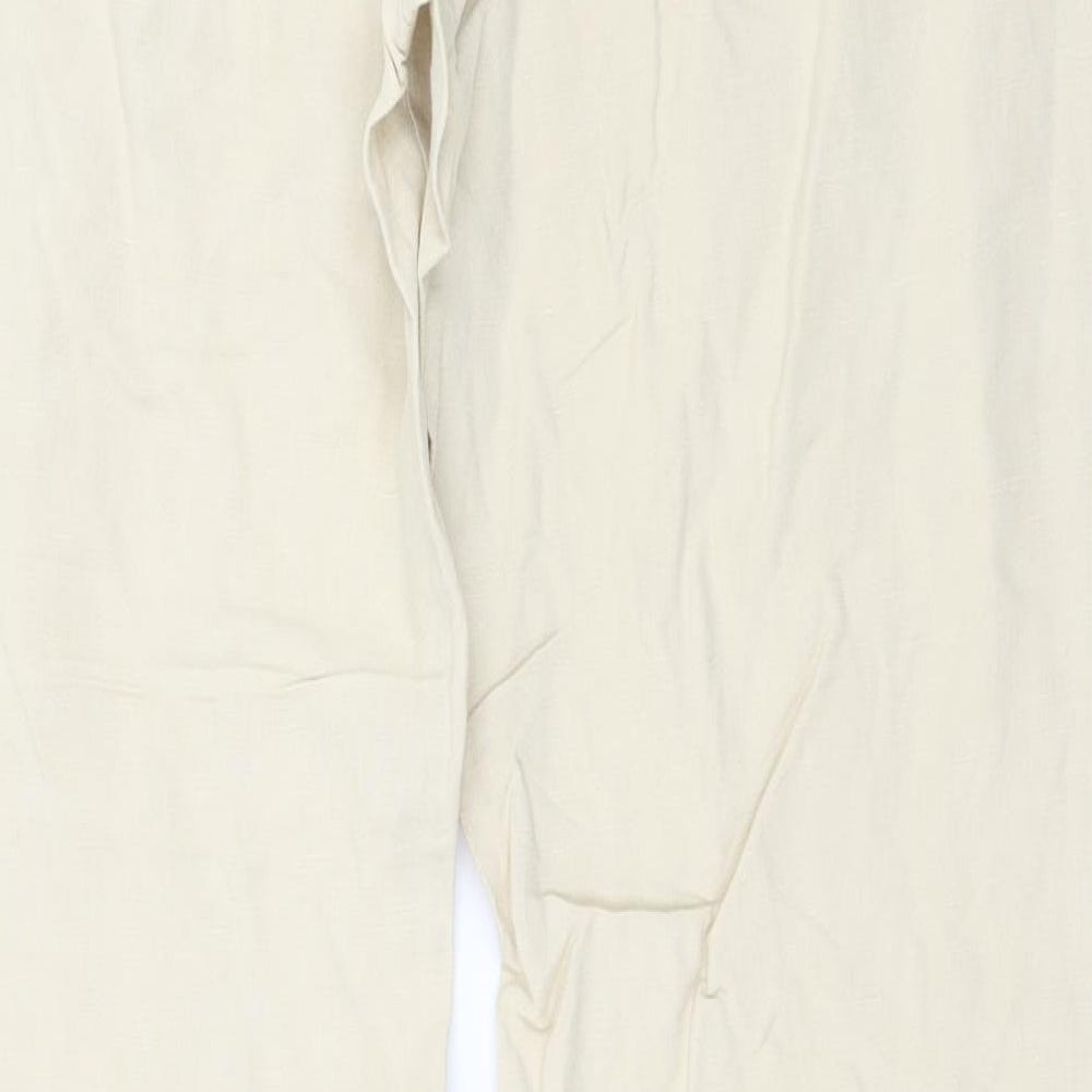 Flo & Jo Womens Beige   Trousers  Size XL L30 in