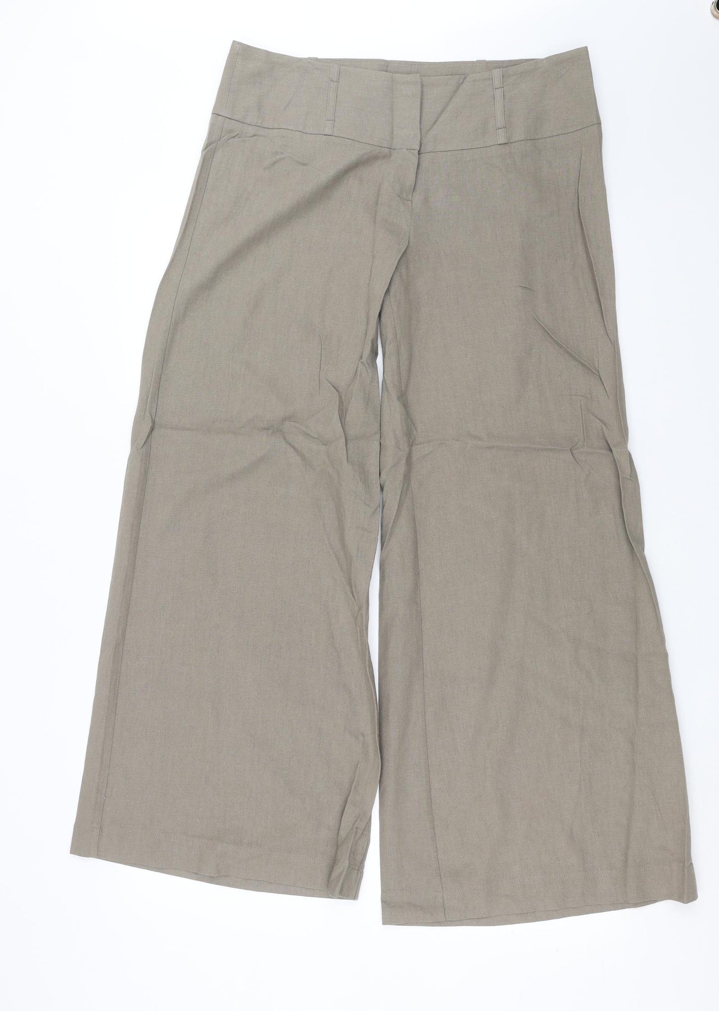 Pilot Womens Beige   Trousers  Size 14 L29 in