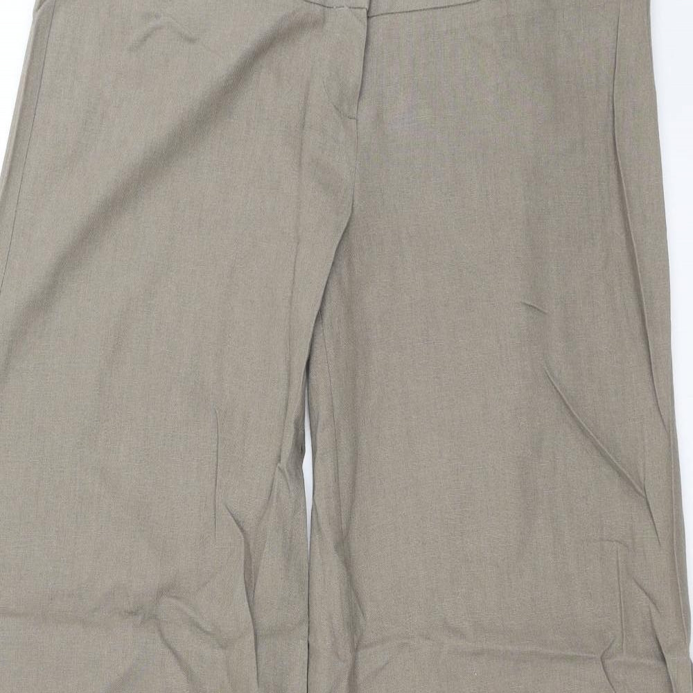 Pilot Womens Beige   Trousers  Size 14 L29 in