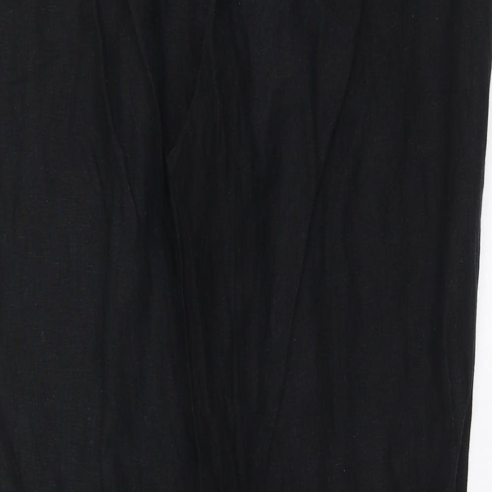 Marks and Spencer Womens Black   Trousers  Size 14 L29 in
