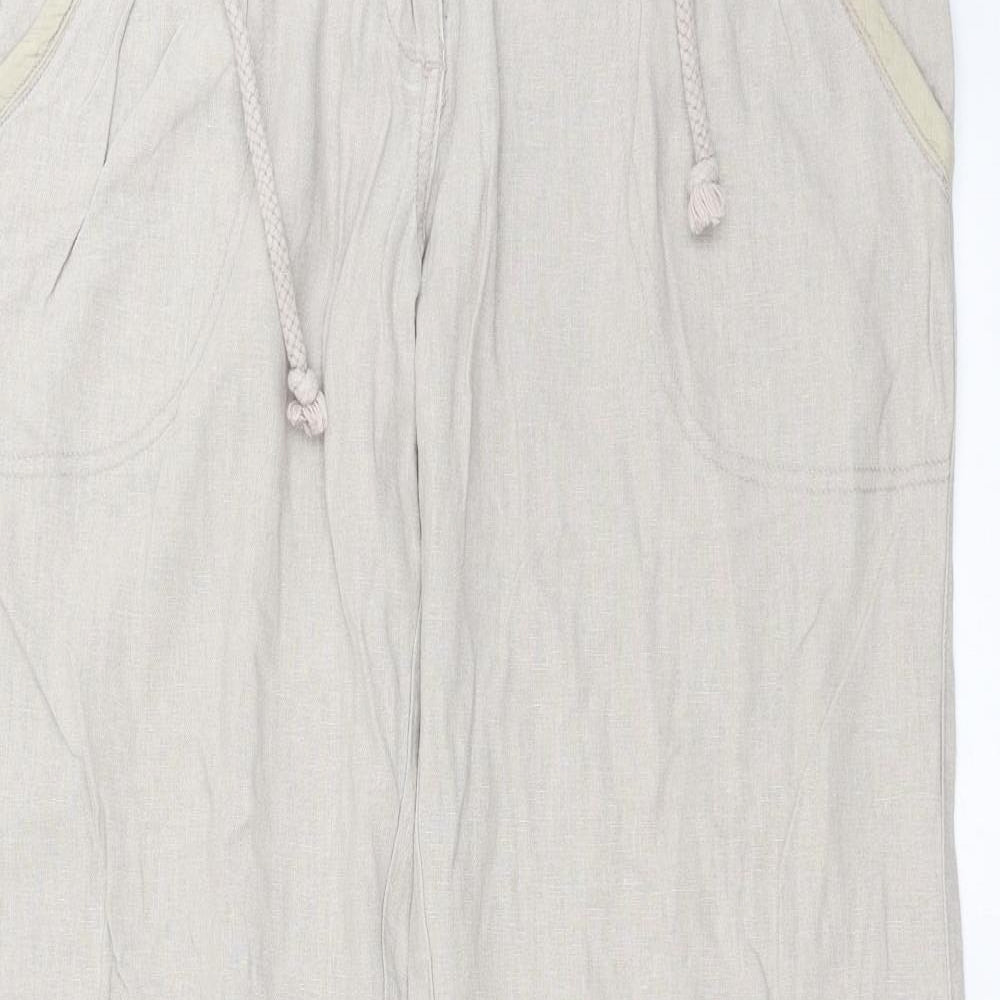 SoulCal&Co Womens Beige   Trousers  Size 14 L32 in