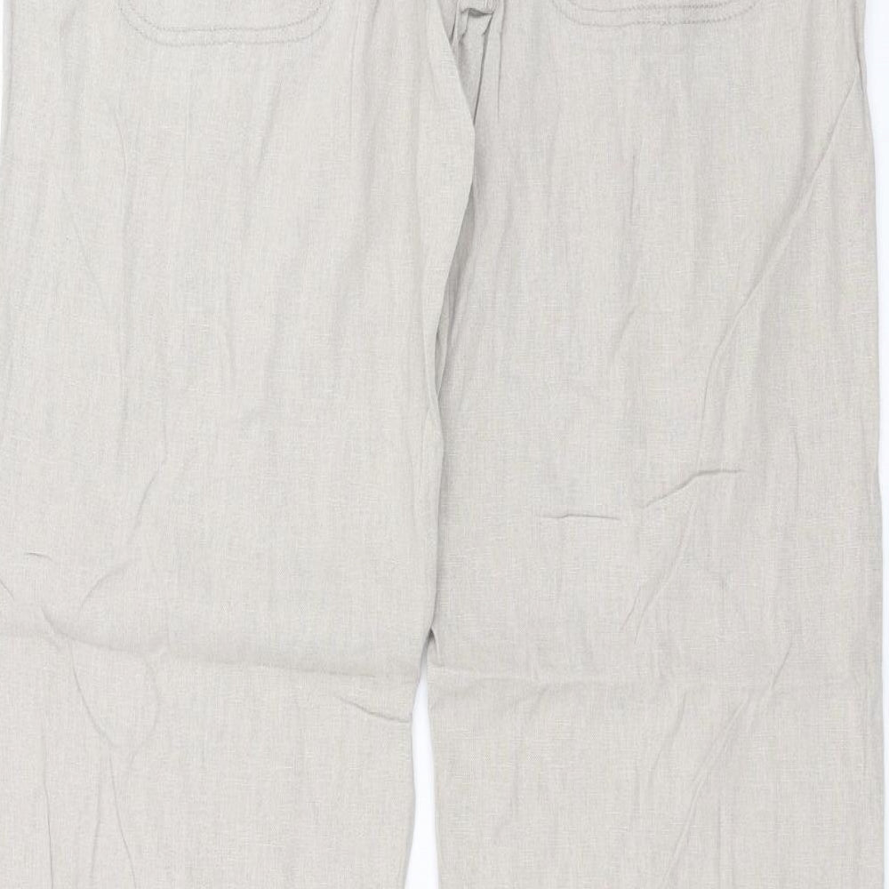 SoulCal&Co Womens Beige   Trousers  Size 14 L32 in