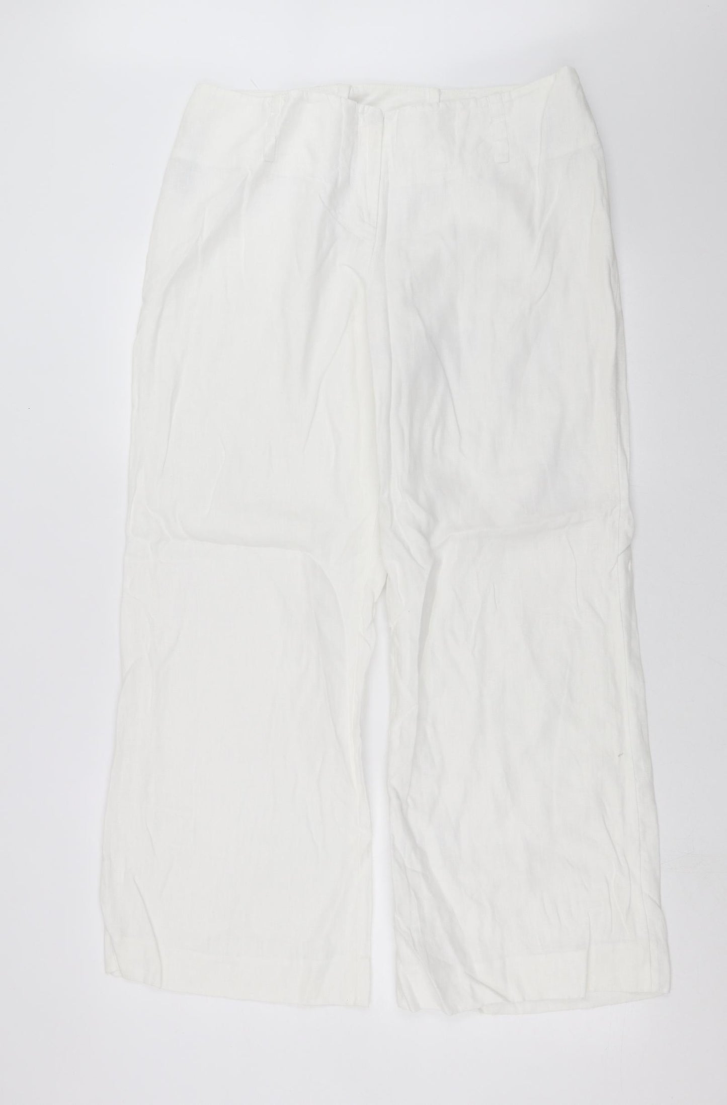 PLANET  Womens White   Trousers  Size 14 L29 in